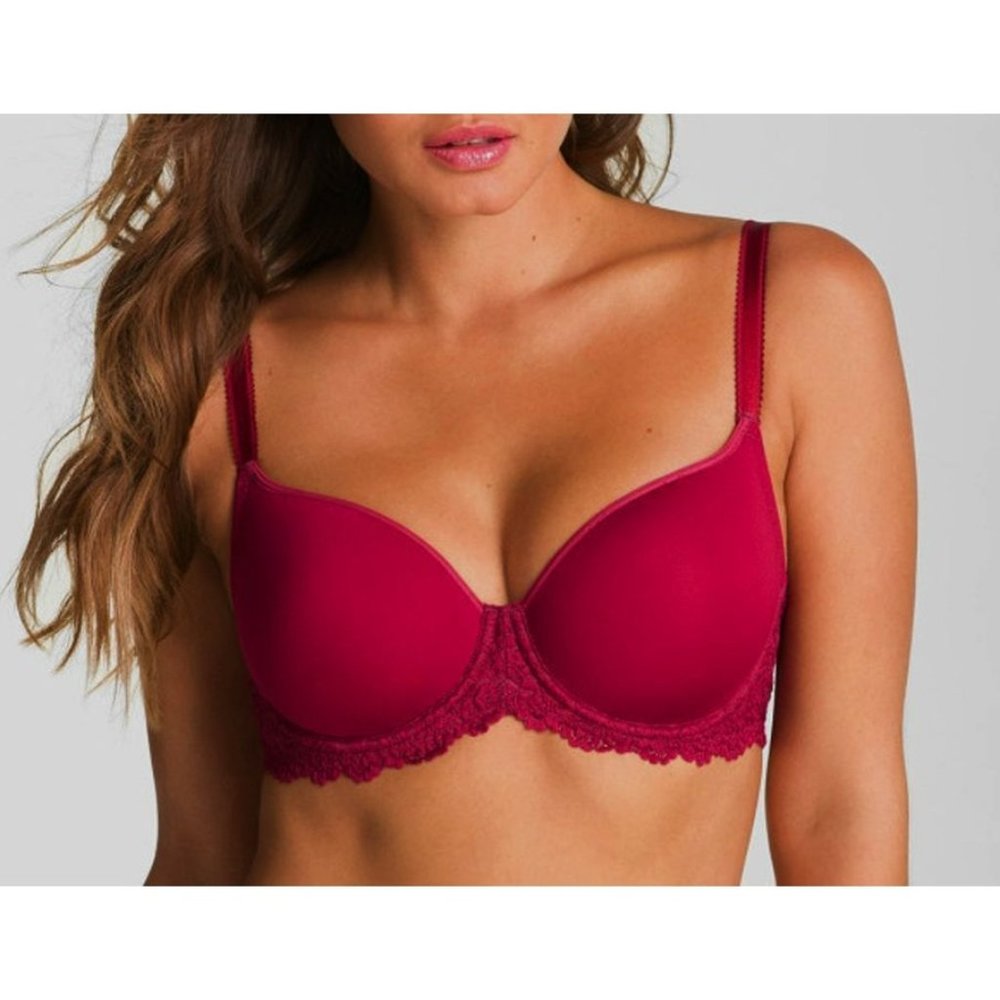 SOLD WACOAL Embrace Lace Seamless UW T-Shirt Bra - Picture 1 of 10